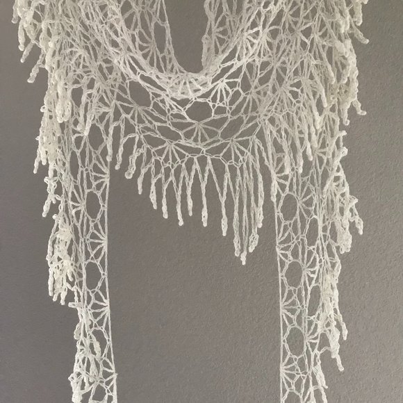 NEW Handmade 100% Merino Scarf, 84"L & 20"D - Picture 2 of 4